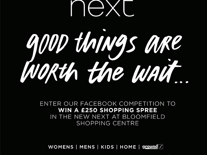 Celebrating The New Next Store At Bloomfield Shopping Centre