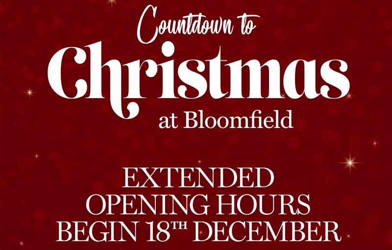 Festive Opening Hours
