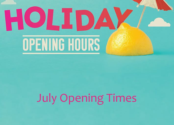 Holiday Opening Hours